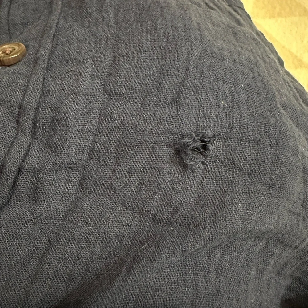 J crew Gauze button-up shirt